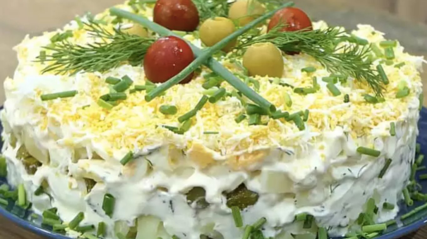 простий рецепт смачного салату на новий рік