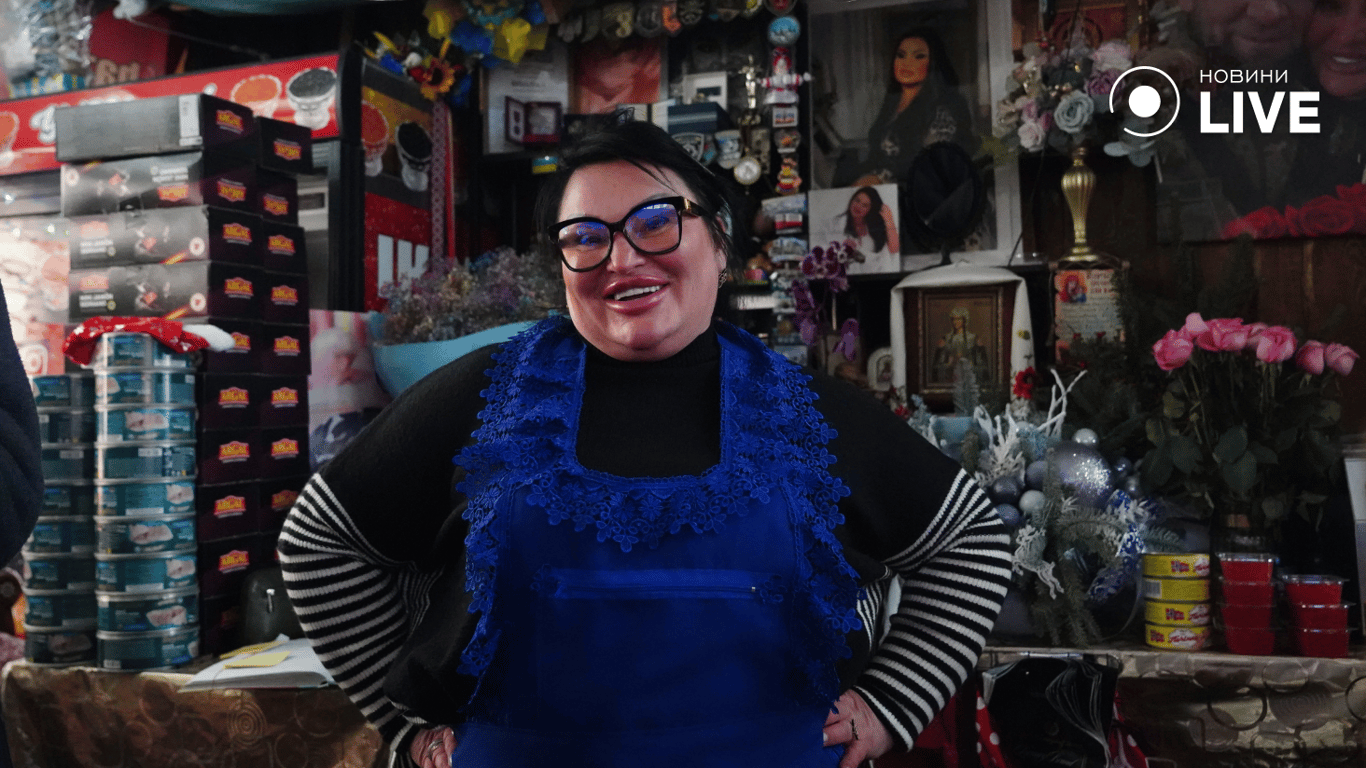 Продавец рыбы Светлана Базаренко. Фото: Новости.LIVE/ Юлия Браславская