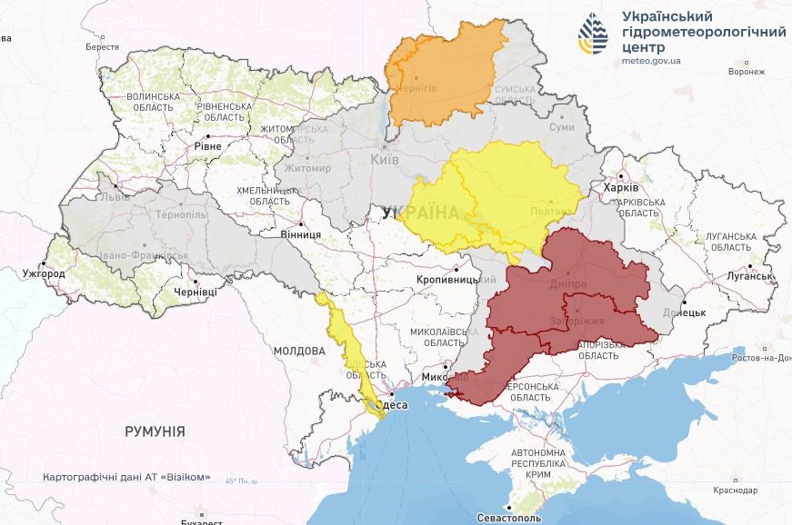 Де в Україні є загроза підтоплення сьогодні, 27 квітня