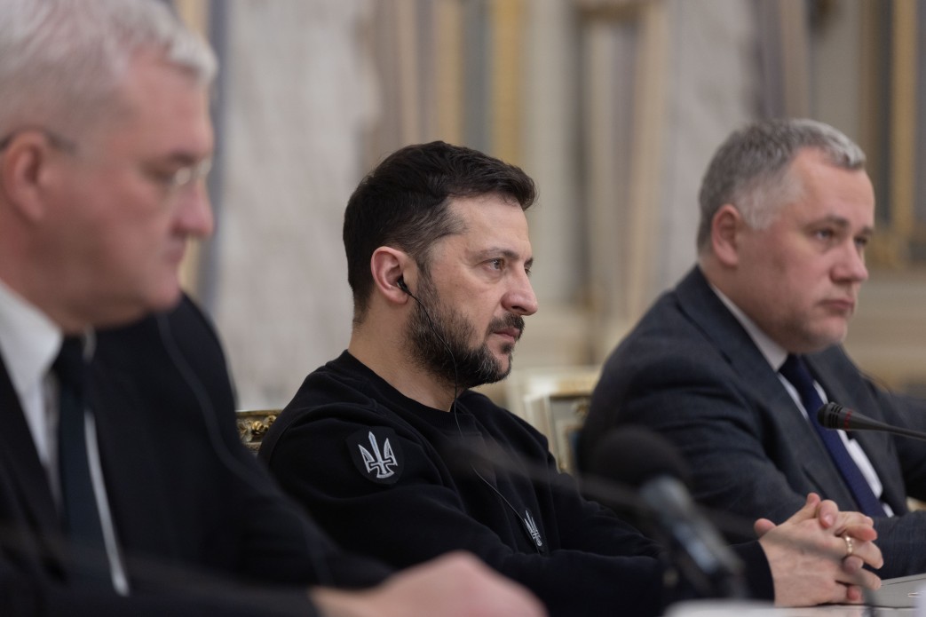 Зеленський зустрівся з Сквернялісом, який приїхав до Києва