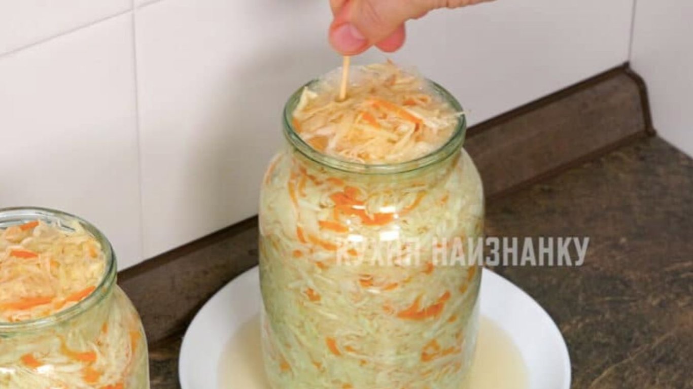 скільки солі потрібно для 1 кг заквашування капусти 