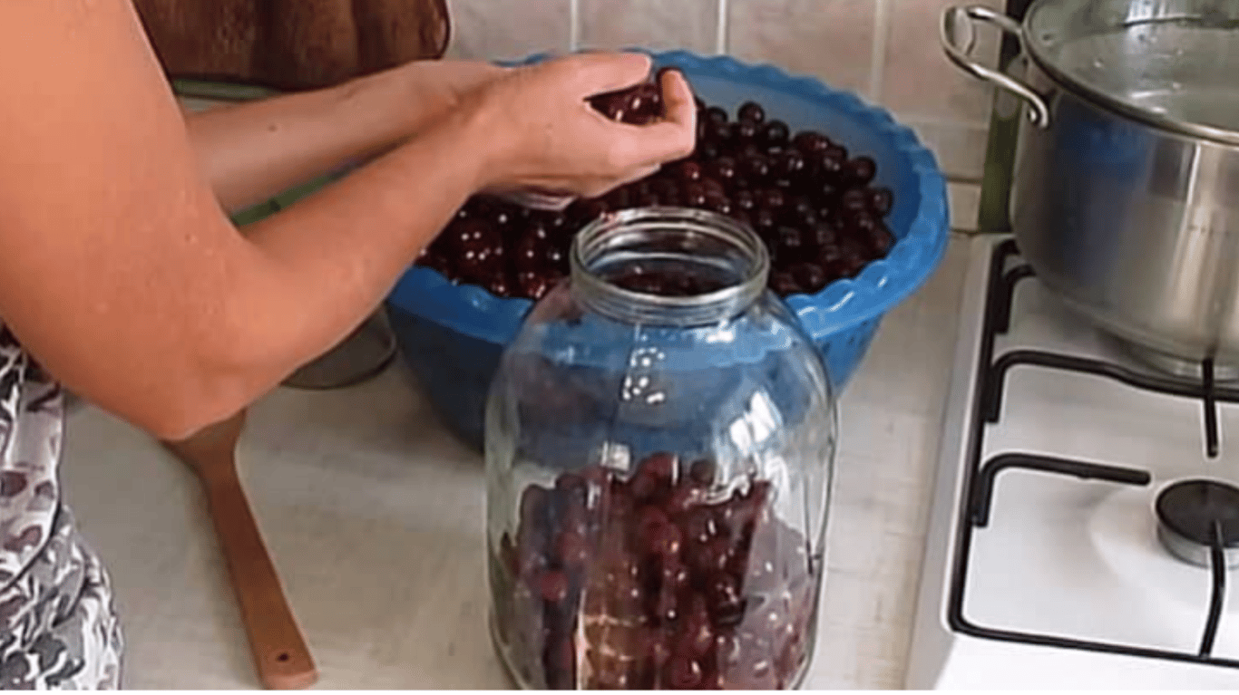 рецепт вишневого компоту