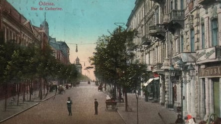 Як виглядала Катерининська в кінці XIX століття без заторів і висоток. Історичне фото - 285x160