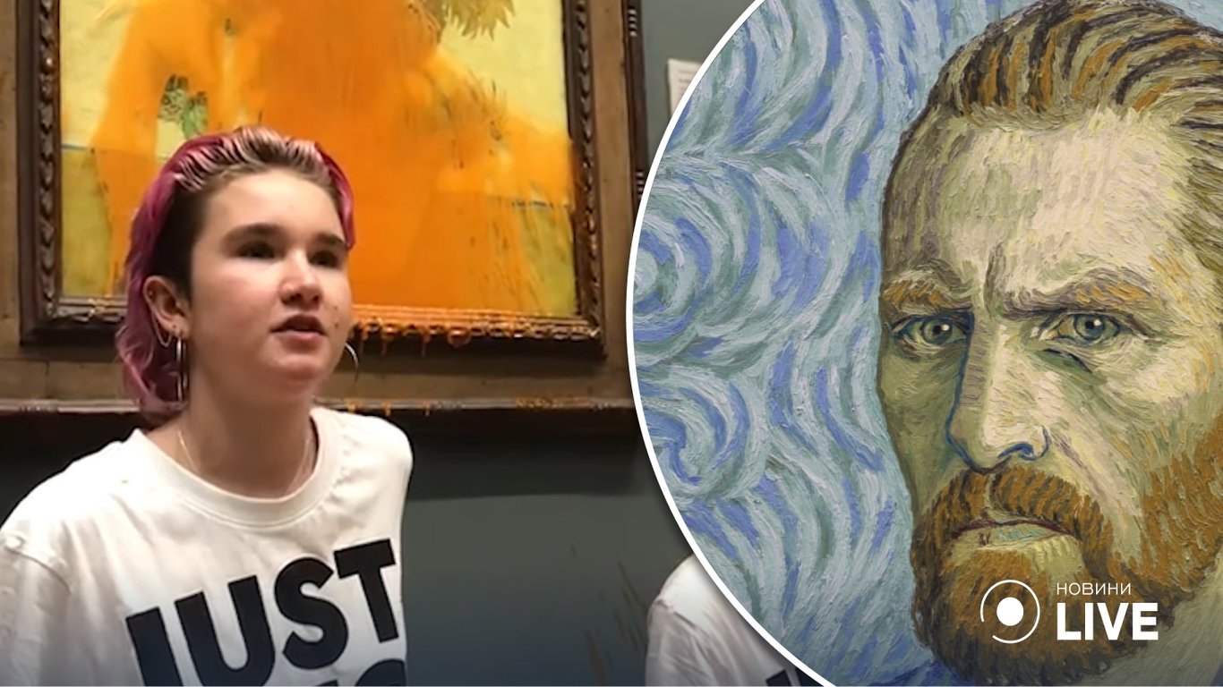 Экоактивисты облили супом картину Винсента ван Гога