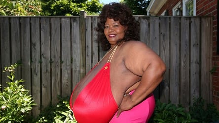 Як виглядає жінка з найбільшими природніми грудьми у світі: скільки вони важать - 285x160