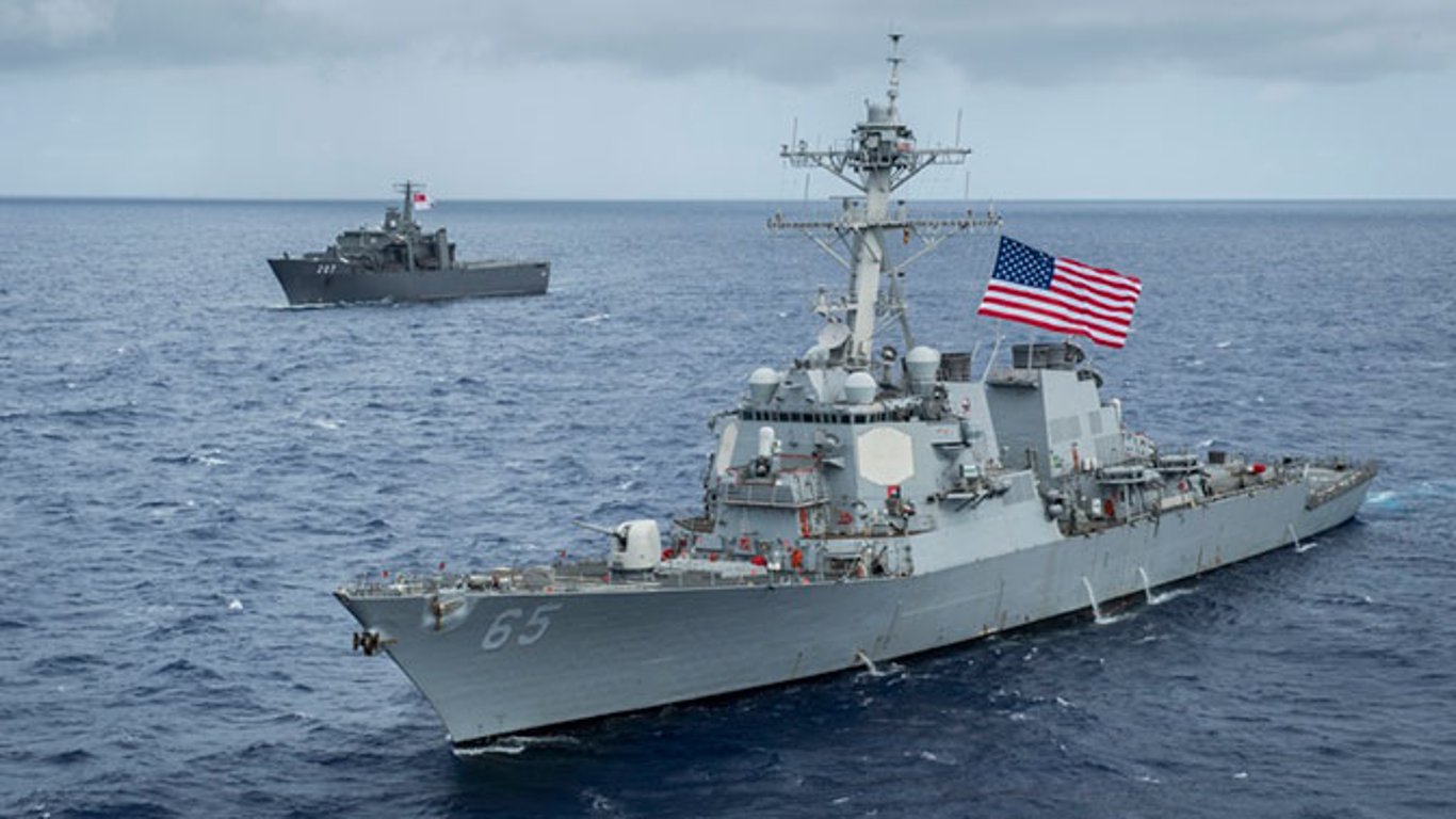 Китай та США - КНР заявила про вторгнення на його територію американського есмінця