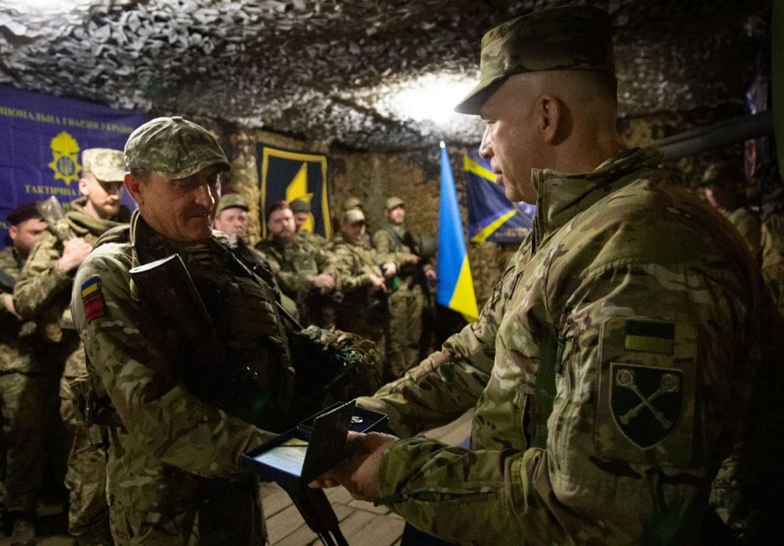 Нагородження бійців на Покровському напрямку