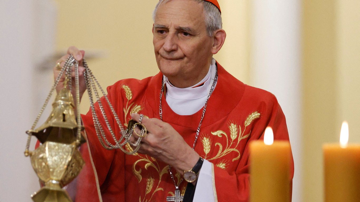 У Москві не йшлося про мирний план щодо війни в Україні, — кардинал Дзуппі