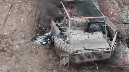 Отражение штурмов на Тернах — бойцы "Азова" показали уничтожение техники врага и бегство оккупантов - 285x160