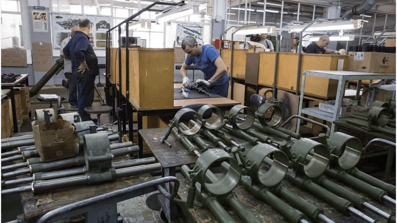 В Україні зросло виробництво зброї — деталі