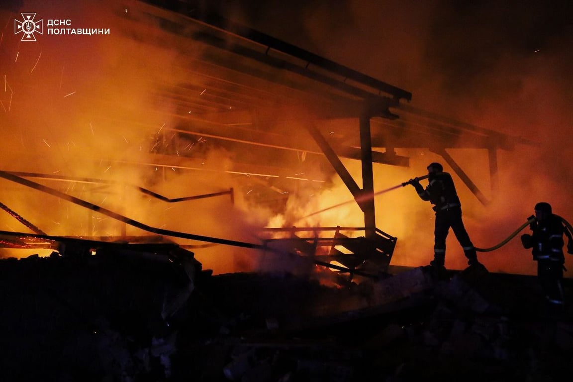 Удар по Полтавщині