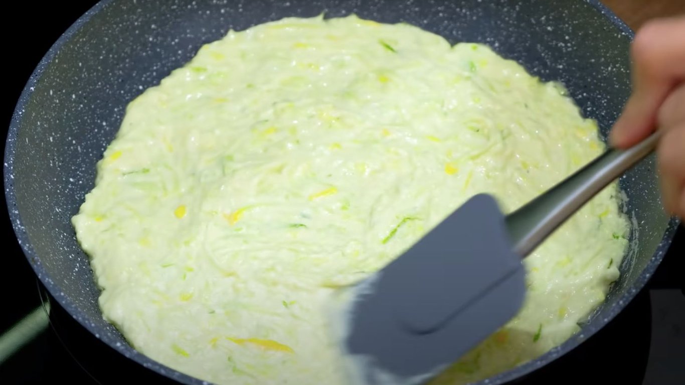 рецепт кабачковой пиццы на завтрак