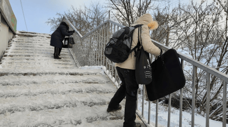 Депутат Киевсовета сломал позвоночник из-за гололеда - 290x160