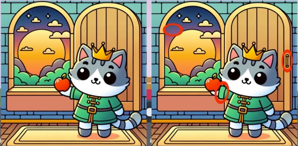 Весела головоломка — знайдіть три відмінності за 12 секунд - фото 2