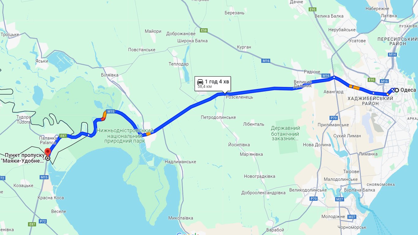 Стоит поспешить с выездом в соседние страны — пробки на трассе Одесса-Рени