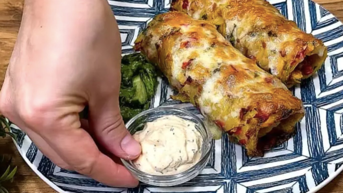 рецепт картопляних рулетів з фаршем