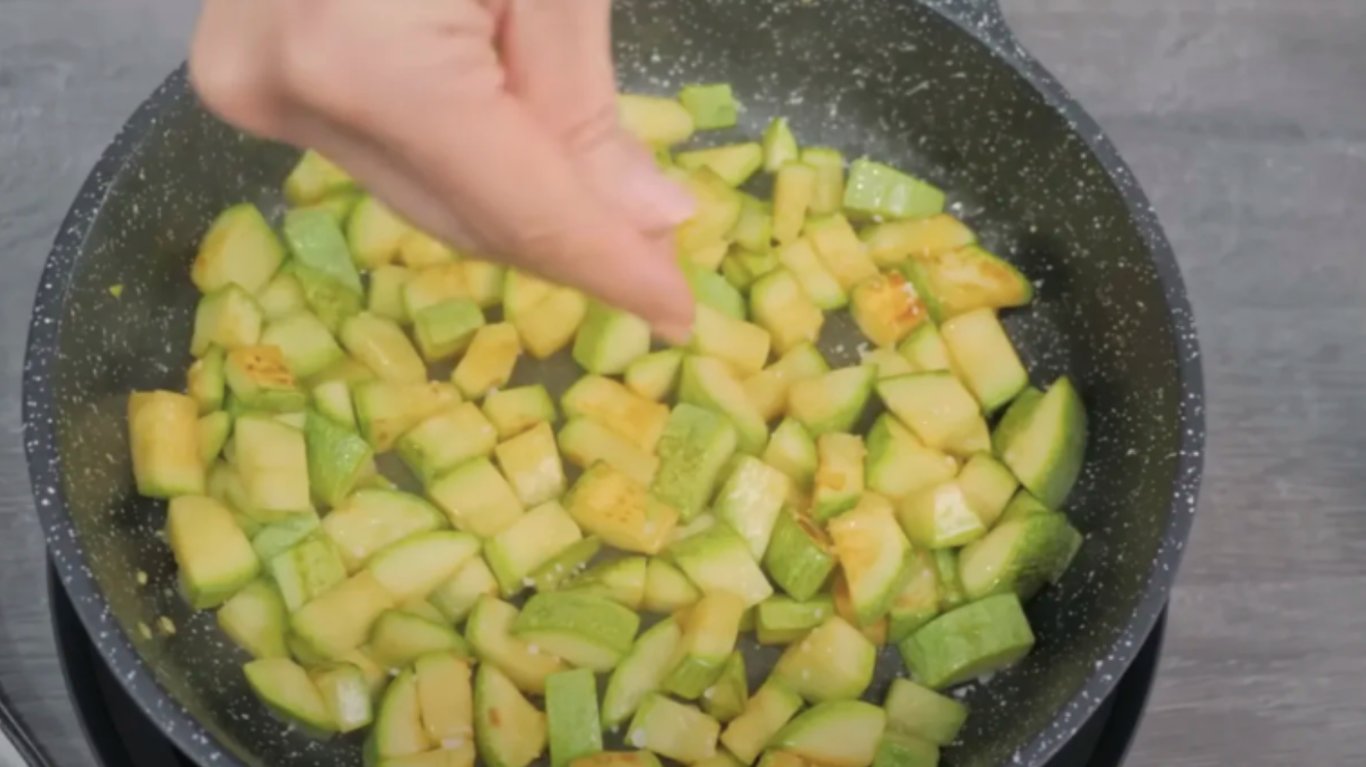 рецепт салату з кабачками