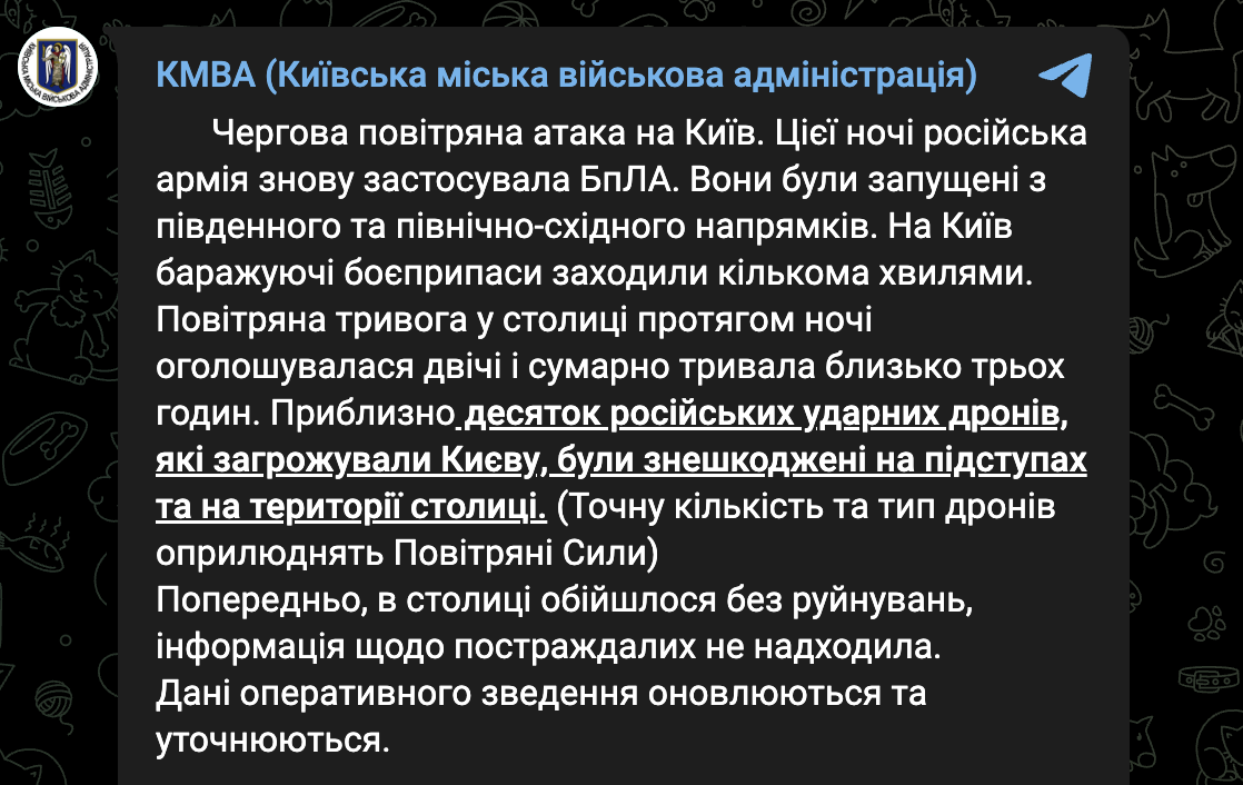 Безпілотники Київ