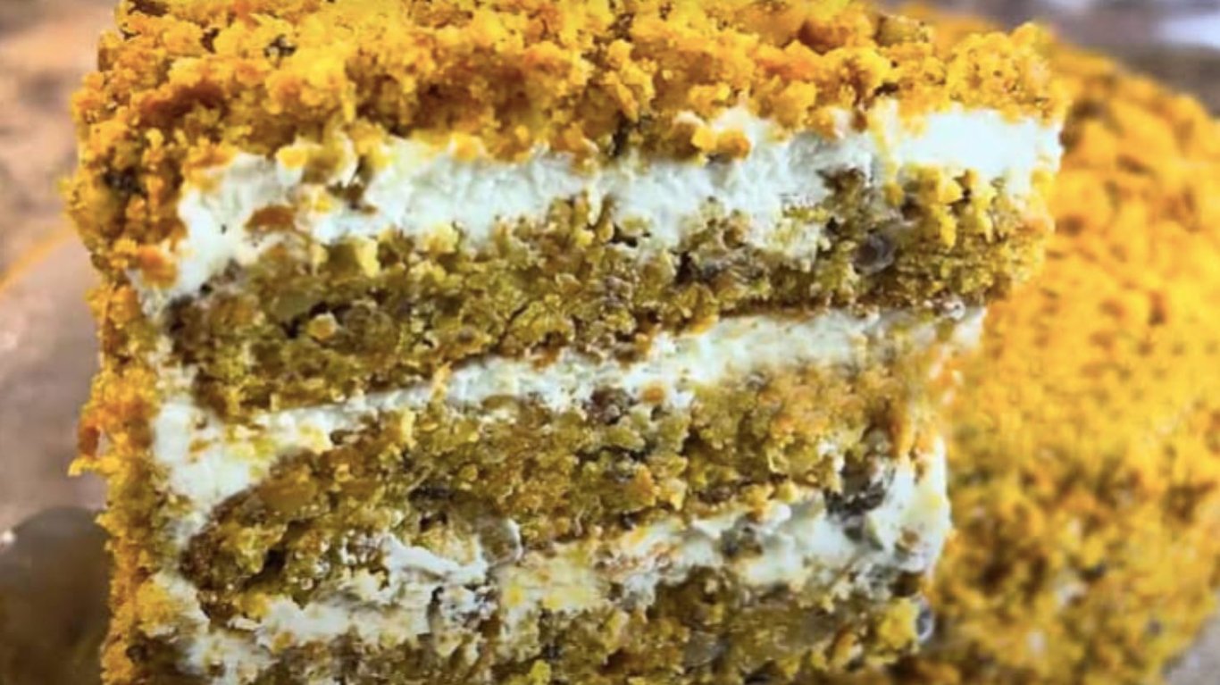 вдалий рецепт морквяного торта з кремом