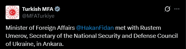 Умєров зустрівся з міністром закордонних справ Туреччини — деталі - фото 1
