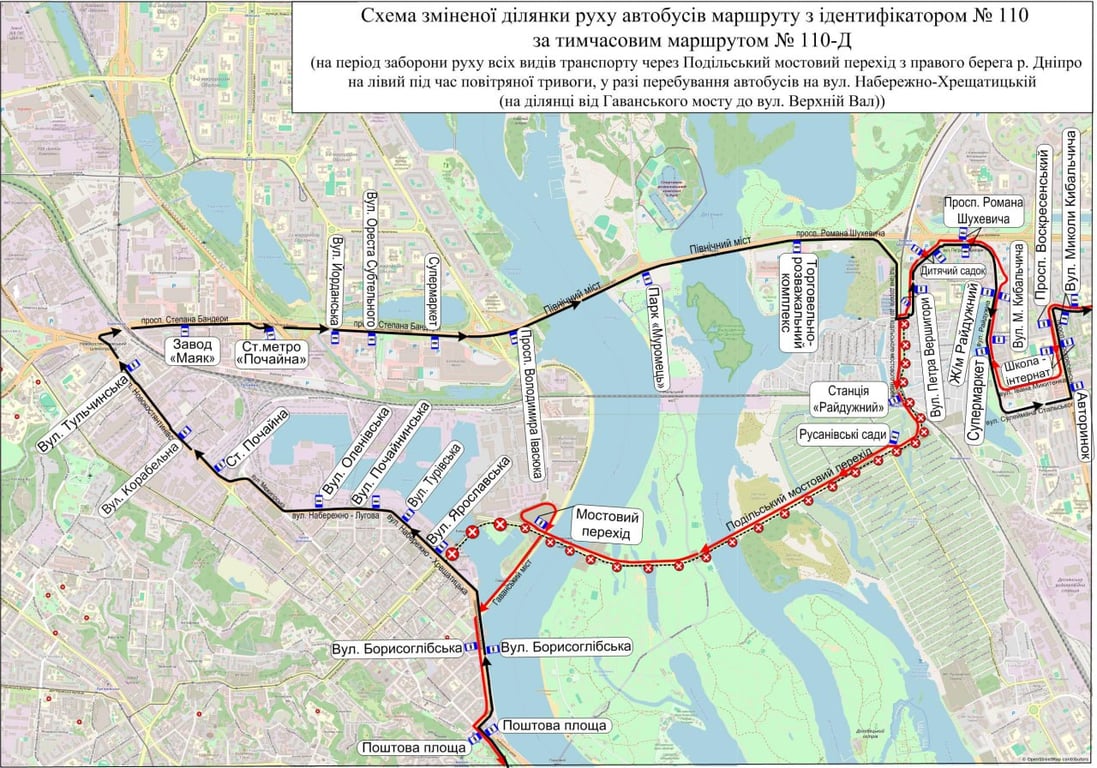 Рух автобусів в Києві