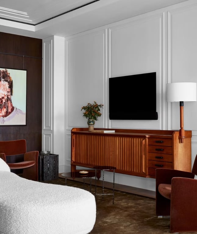 Ідеальний інтер'єр — як обрати дизайн стіни за телевізором - фото 5
