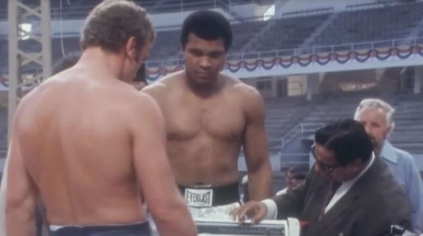 Джо Багнер и Мохаммед Али