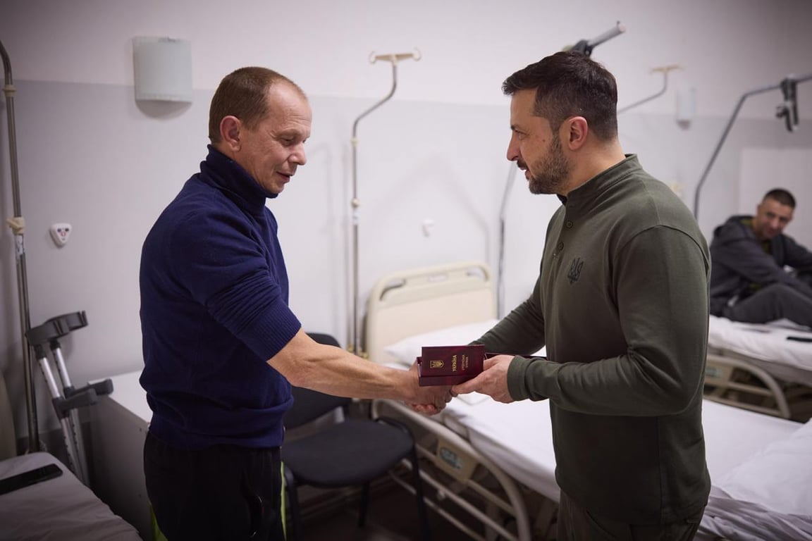 Награждение военных в Ужгороде