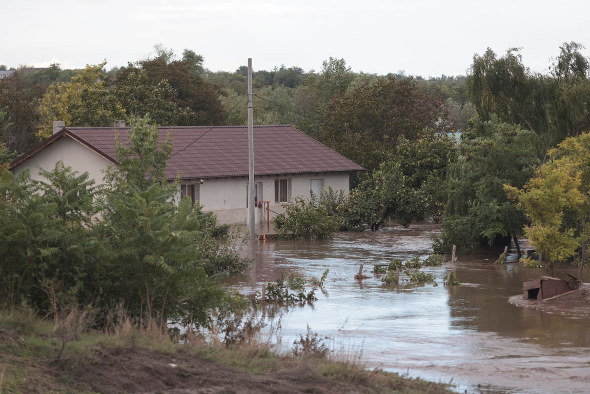 Злива у Румунії