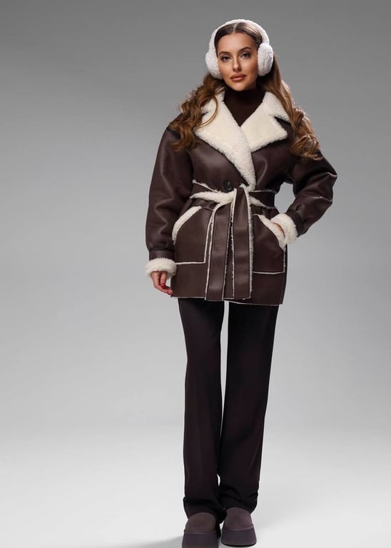 Подовжені дублянки підійдуть під сукні