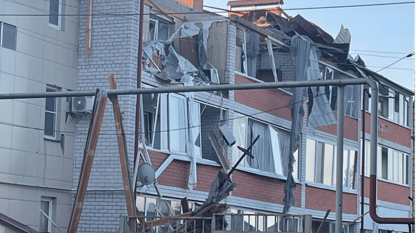 Атак БПЛА на город Суджа