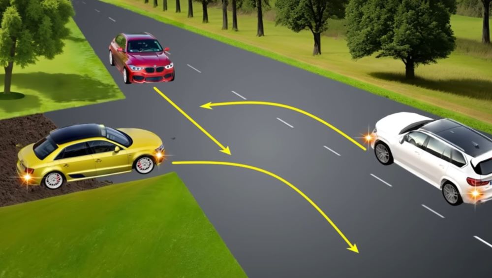 Экспресс-тест по ПДД — кто уступит на перекрестке - фото 1