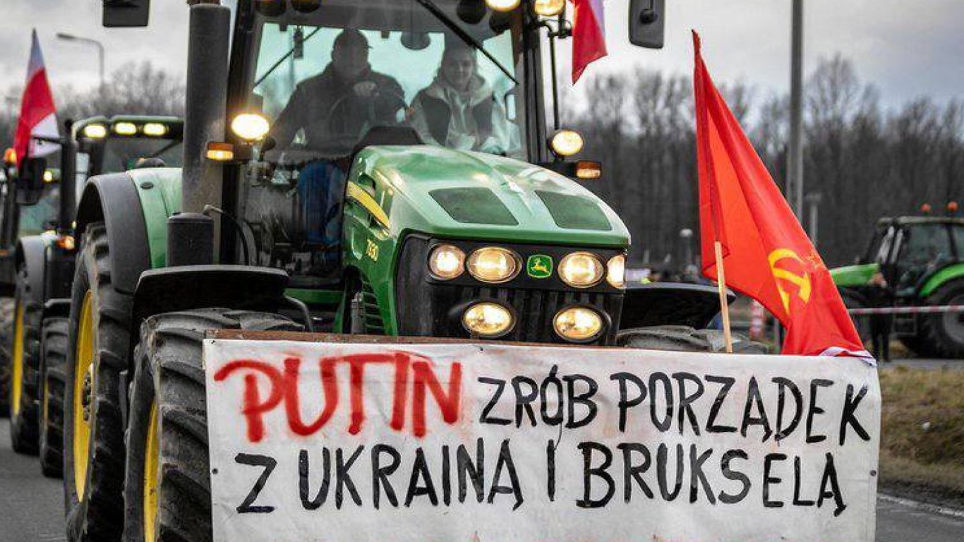Польська поліція покарала фермера, який просив Путіна навести лад в Європі