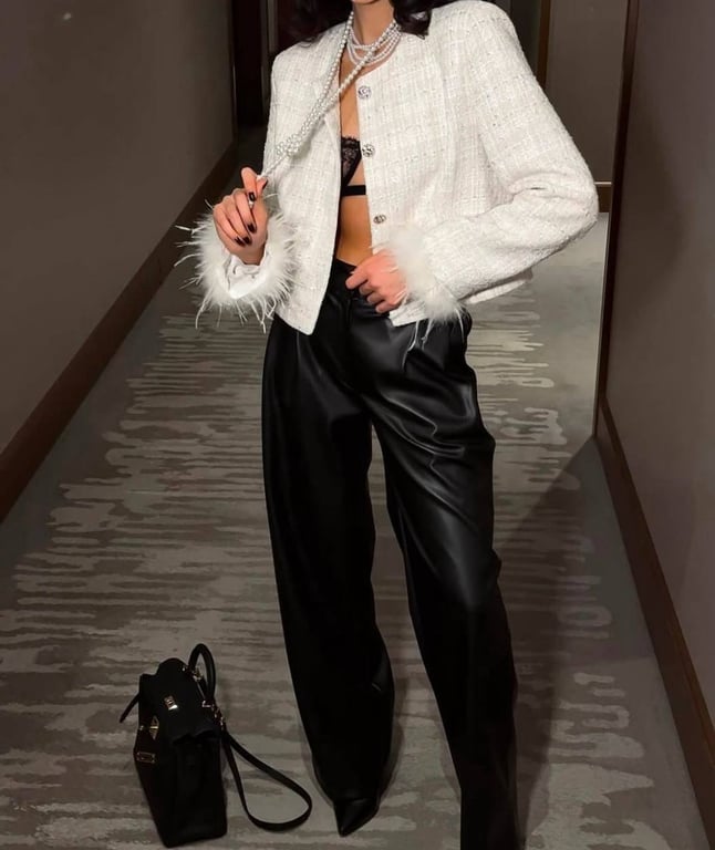 Штани з екошкірою найкраща альтернатива джинсам