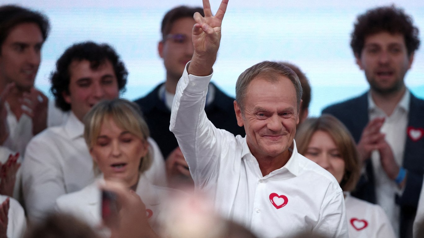 Выборы в Польше: Дональд Туск заявил о победе и хочет возглавить новое правительство