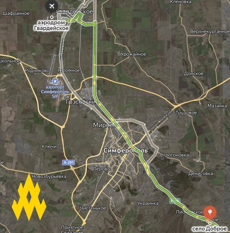 Росіяни перекидають техніку в Криму до Сімферополя