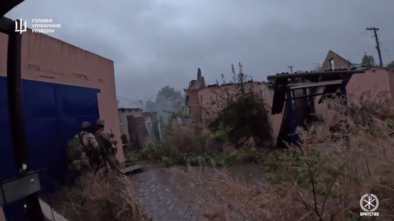 The MID unit showed footage of the Kruglyakivka liberation