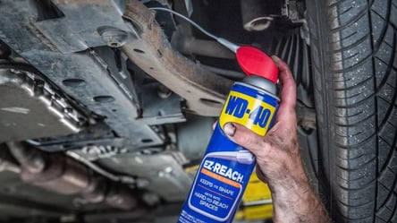 Почему WD-40 нельзя распылять на тормоза и ремни автомобиля - 285x160