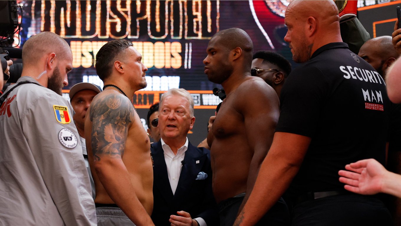 Александр Усик и Даниэль Дюбуа