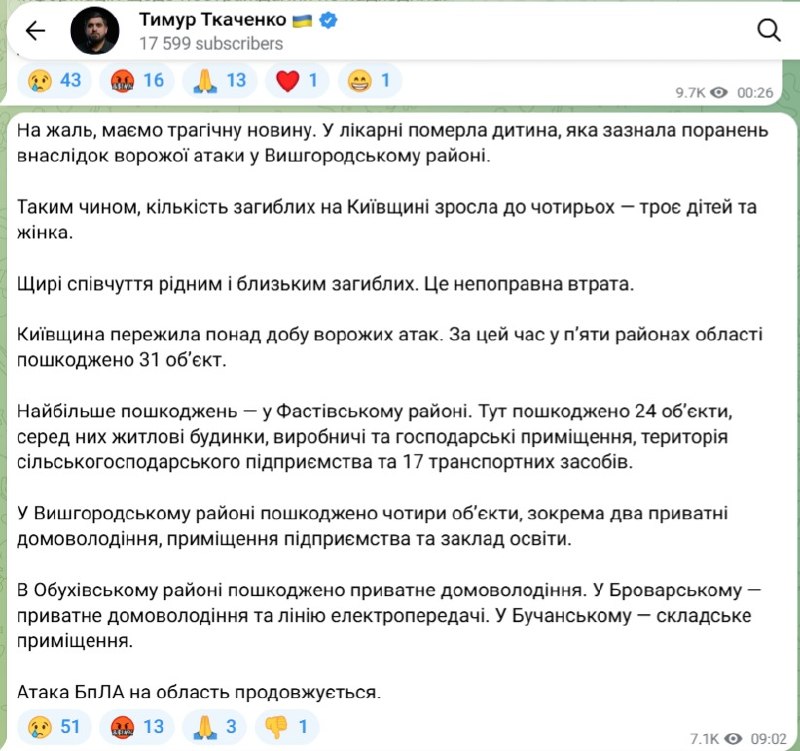 На Київщині зросла кількість загиблих: у лікарні померла дитина - фото 2