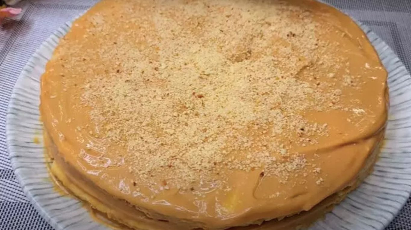 смачний та швидкий рецепт домашнього  торта 