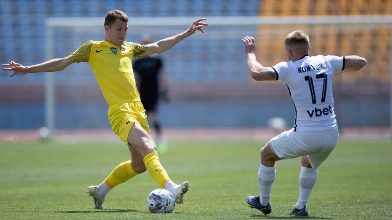 "Дніпро-1" втратив очки у скандальному матчі з "Олександрією"