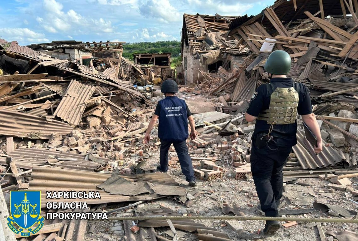 через атаку на Піски-Радьківські 16 червня пошкоджено 10 будинків та авто