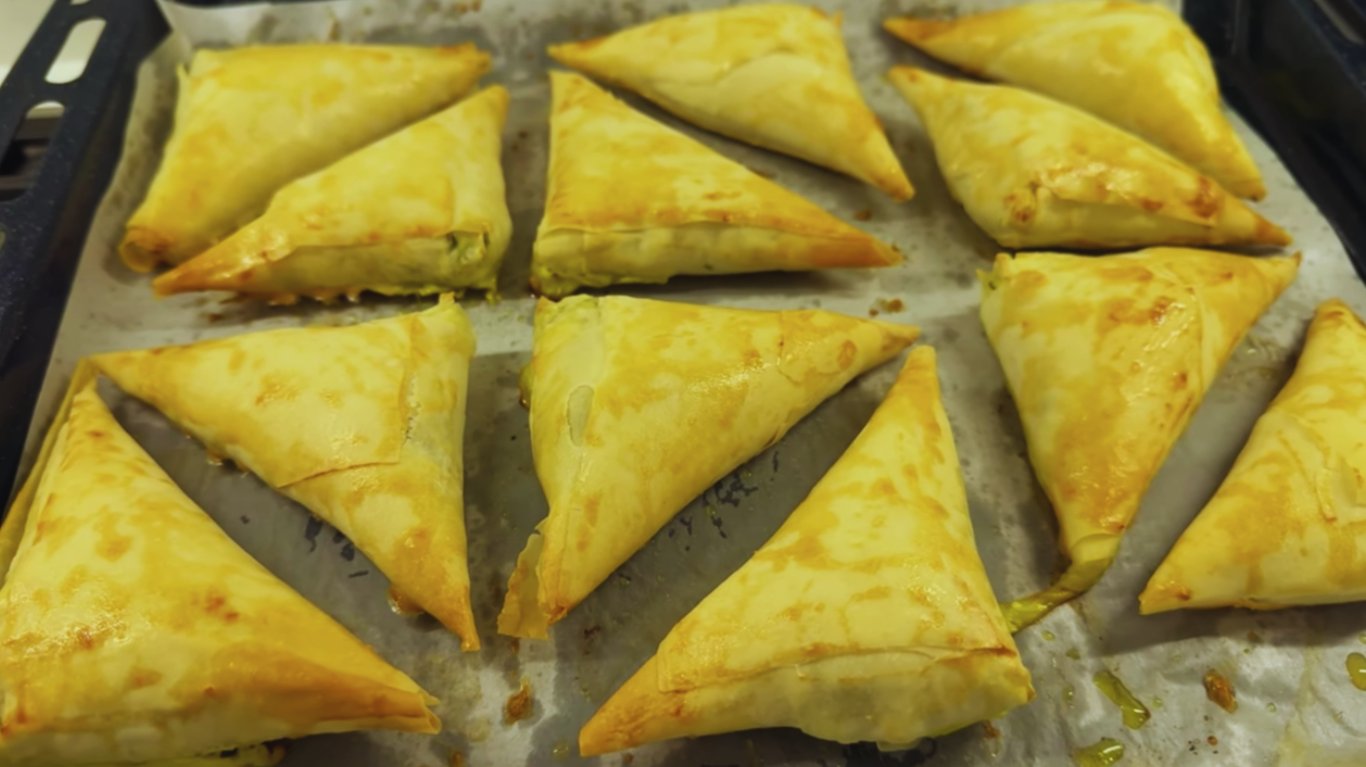 слойки з тіста філо на сніданок
