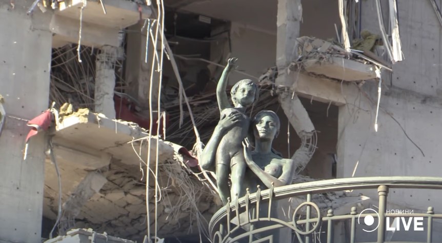 Последствий обстрелов Одесской области