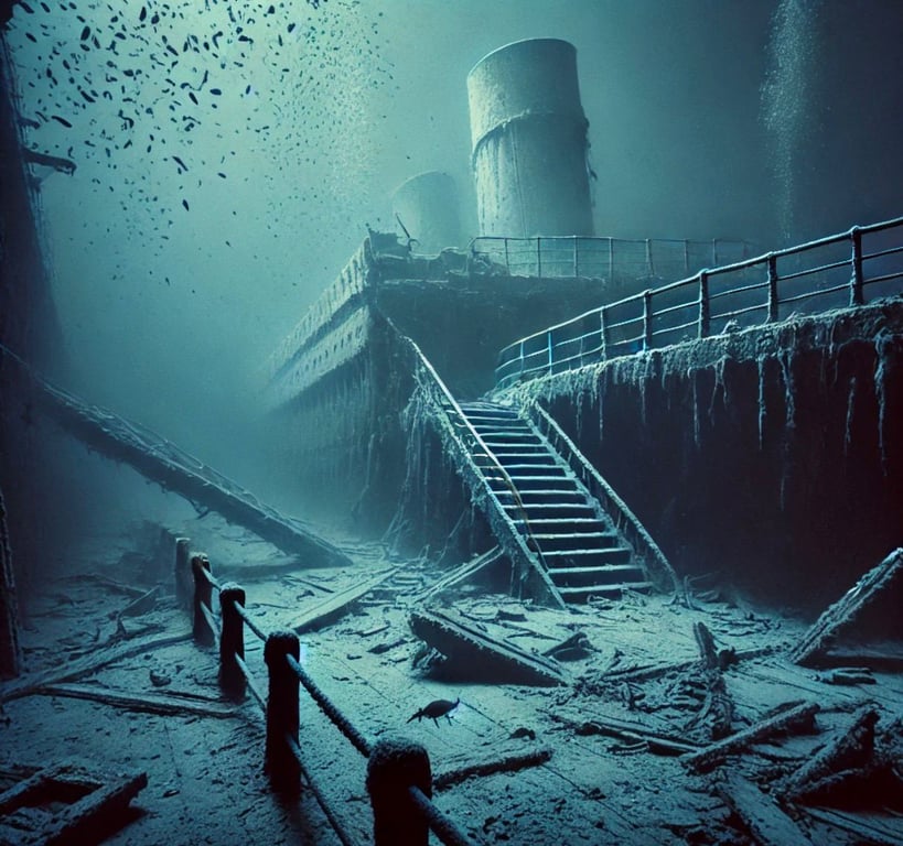 Який вигляд має "Титанік" сьогодні