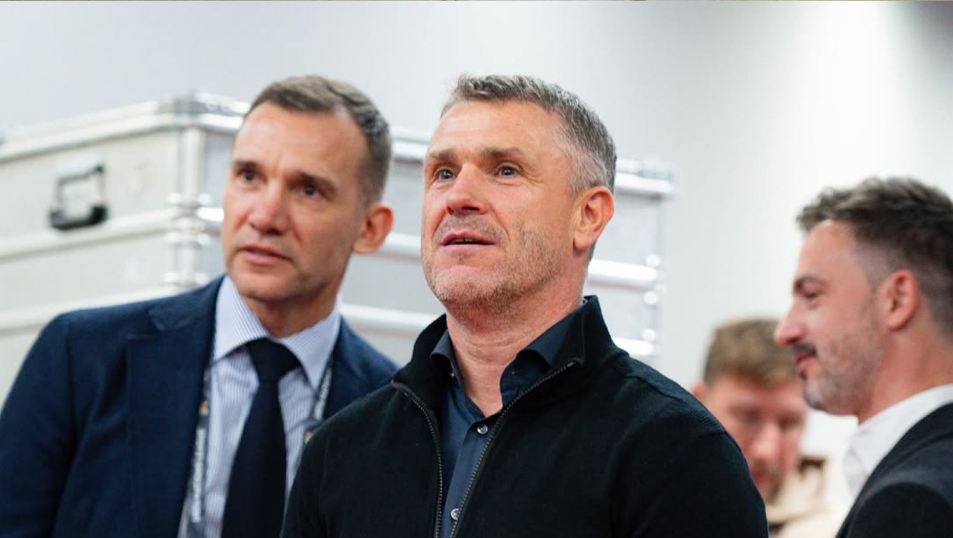 Сергей Ребров и Андрей Ярмоленко