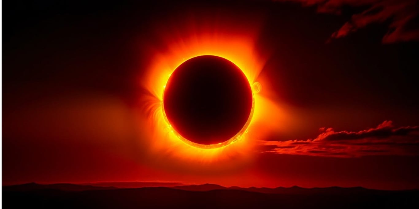 Як відбувається кільцеподібне сонячне затемнення