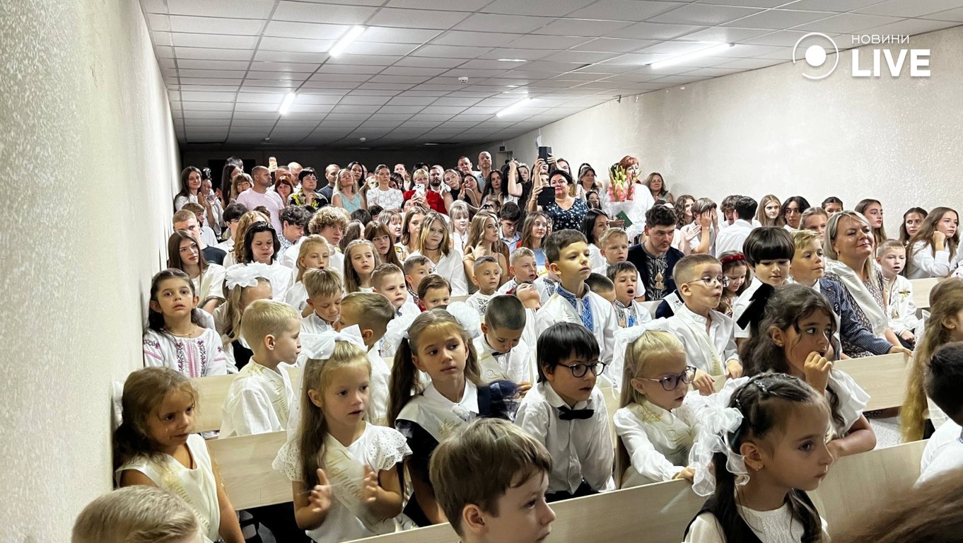 Одеські діти провели перше вересня в укритті