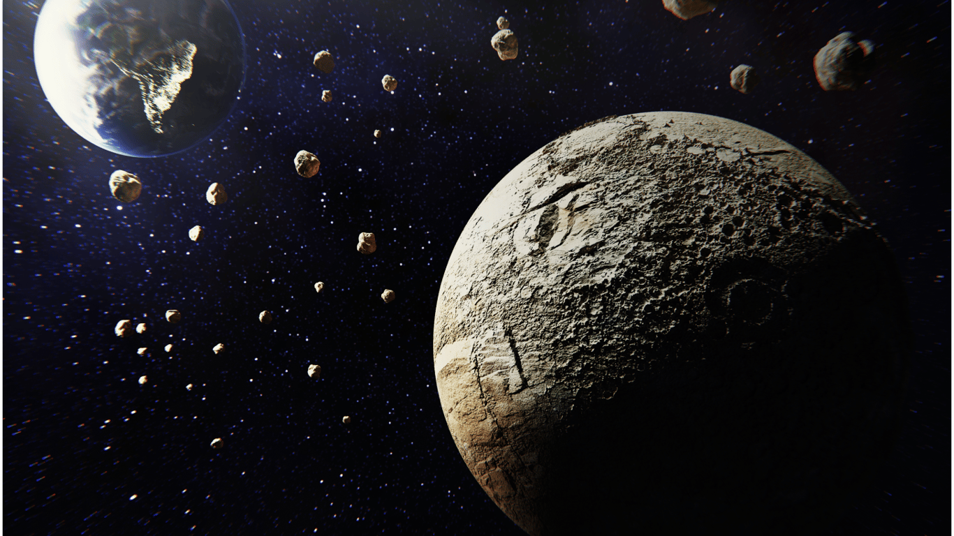 Обращающийся вокруг Земли астероид может быть фрагментом Луны